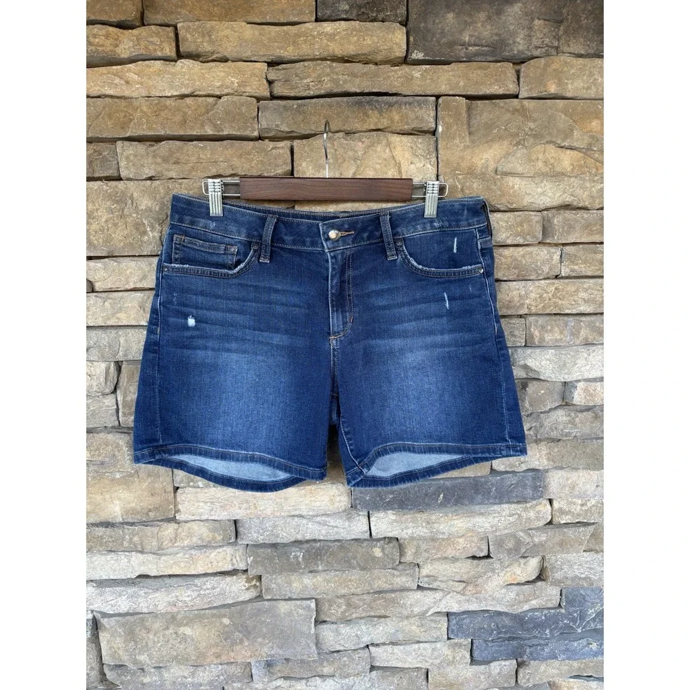 Joes Jeans Womens Jeans Shorts Blue Denim‎ Mid-Rise Womens Size 31